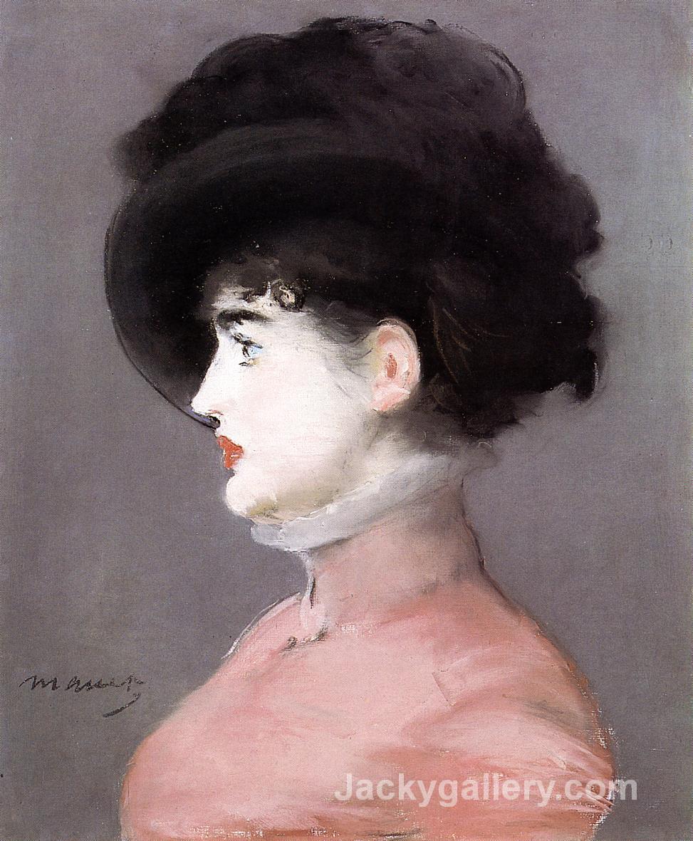 Portrait of Irma Brunner by Edouard Manet paintings reproduction